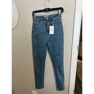 Chipre Women's Blue Ankle Straight Leg Denim Jeans Size 27
